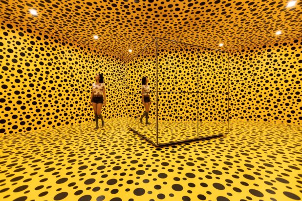 A Feast of Icons. National Gallery of Australia, Canberra. Cultural Attractions of Australia. Image credit: Yayoi Kusama THE SPIRITS OF THE PUMPKINS DESCENDED INTO THE HEAVENS 2017 ©